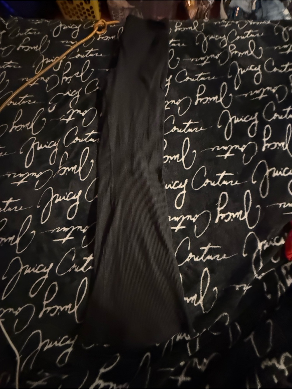 Women's Black flaring leggings